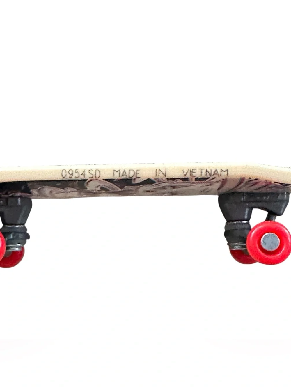 Hot Wheels Tornado Ghost Fingerboard Mini Skateboard Red Wheels Tech Deck Style
